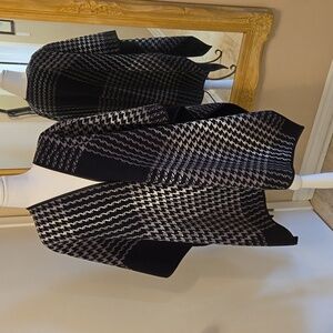 Cozy Reversible Poncho Cape Wrap NWOT